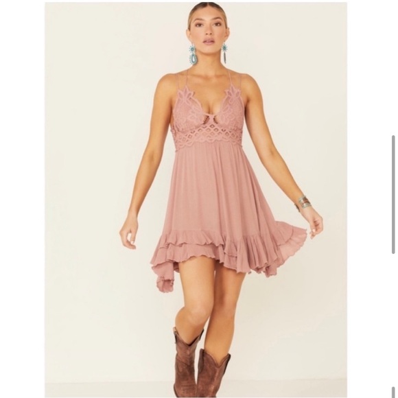NWT Free People Adella Slip Dress - Picture 7 of 9